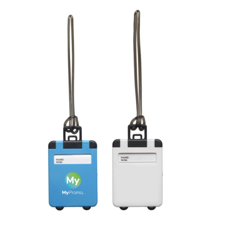 Bagagelabel | Plastic | Vorm van een koffer